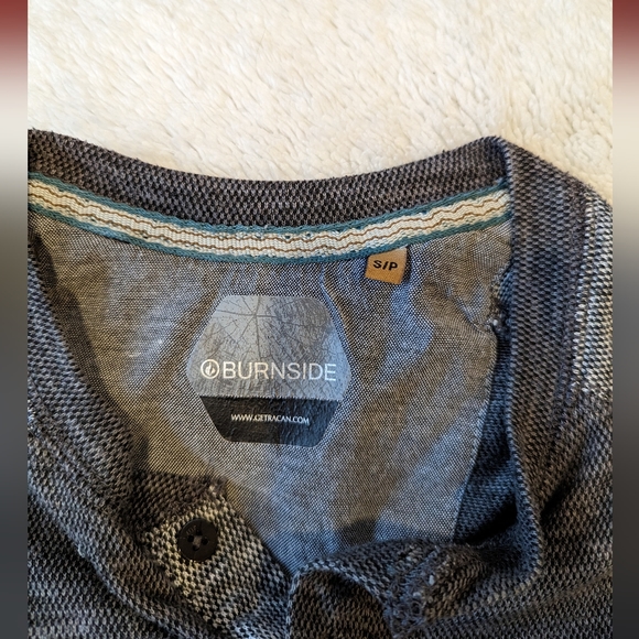 Men's long sleeve Burnside shirt - Picture 3 of 5